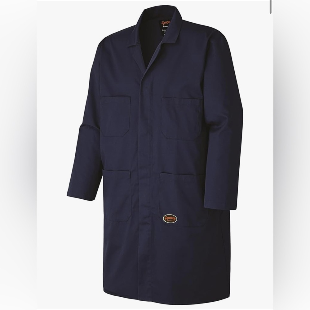 PIONEER Men's navy shop garage work Coat